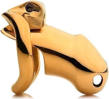 Actual product image Master Series Midas Locking Chastity Cage