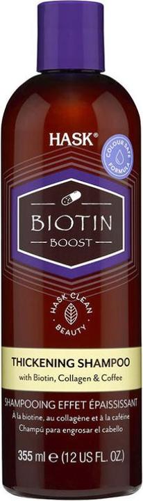 Produktbild Hask BIOTIN BOOST thickening shampoo 355 ml (355 ml, Flüssiges Shampoo)