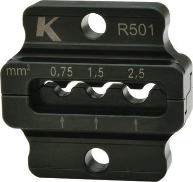Image du produit Klauke KLA R502 Insert de presse 4-10qmm Cosse tubulaire, connecteur