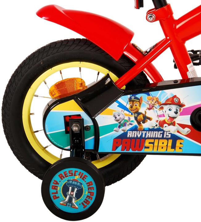 Produktbild PAW Patrol Kinderfiets - Jongens - 12 inch - Rood/Blauw (12")