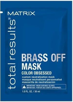 Actual product image Matrix Total Results Brass Off Custom Neutralization Mask