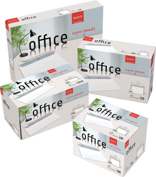 Produktbild Elco Couvert Office, ohne Fenster (C4, 50 x)