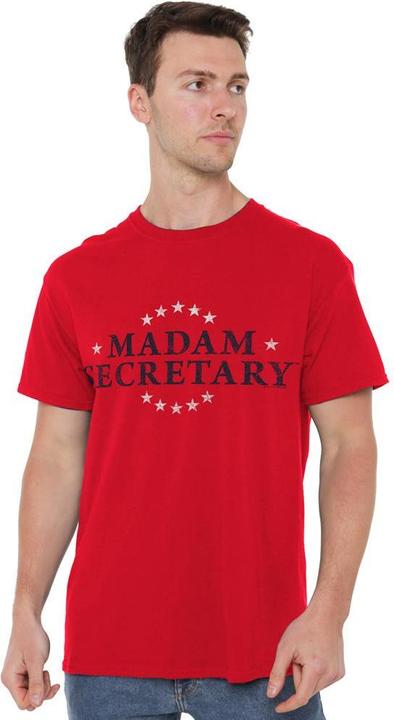 Immagine prodotto Madam Secretary Maglietta Logo Effetto Invecchiato Uomo (XL)