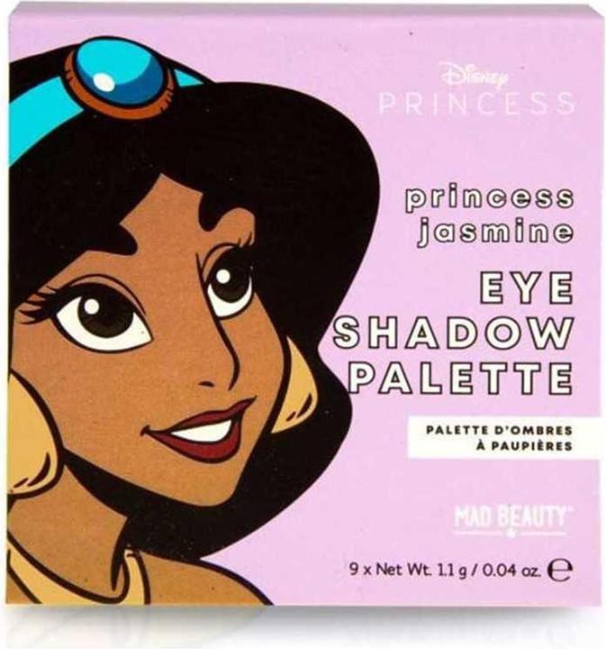 Actual product image Mad Beauty Disney Pop Princess Mini Eyeshadow Palette Jasmine (Jasmine)