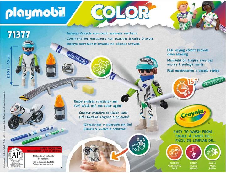 Immagine prodotto Playmobil Colore: Motocicletta da cross (71377)