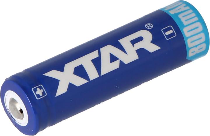 Actual product image Xtar Akku - geschützter (1 pcs., 14500, 800 mAh)