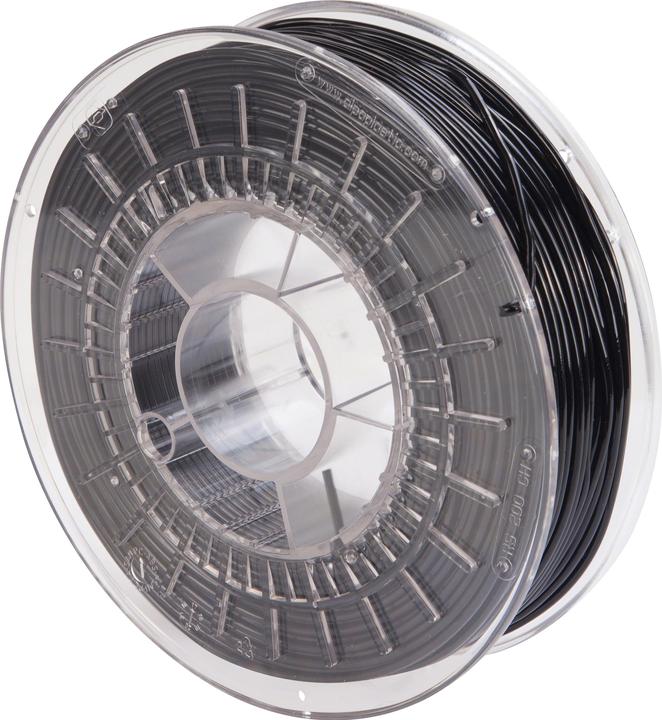 Produktbild Extrudr 3D-Filament TPU Flex medium black 2.85mm 750g Spule (TPU, 2.85 mm, 750 g, Schwarz)