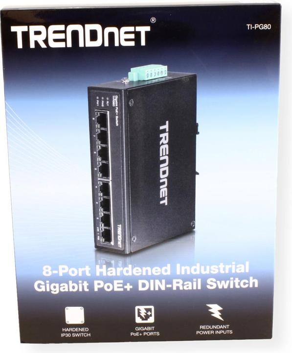 Produktbild Trendnet TI-PG80 wechseln (8 Ports)