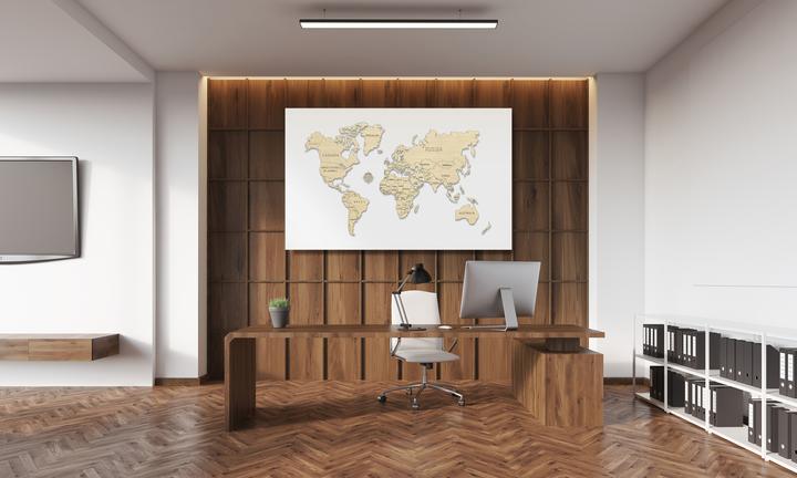 Actual product image WoodenCity World map L (31 pieces)