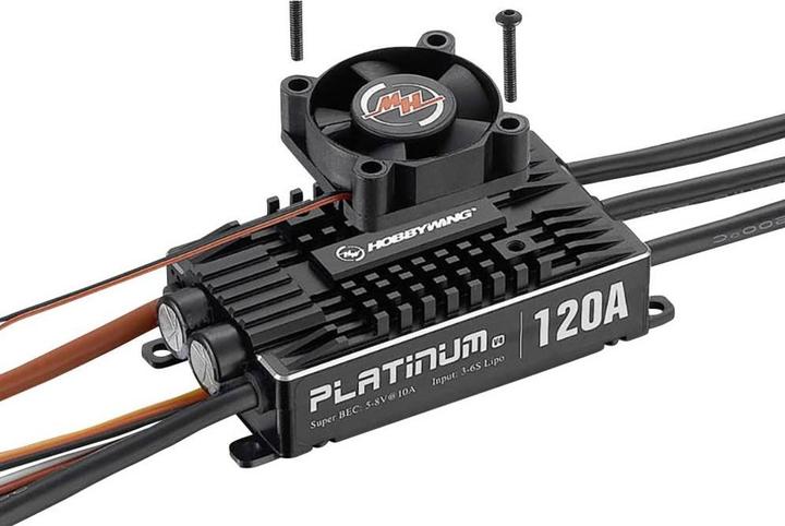 Image du produit Hobbywing Platinum Pro 120A V4 3-6s BEC 10A