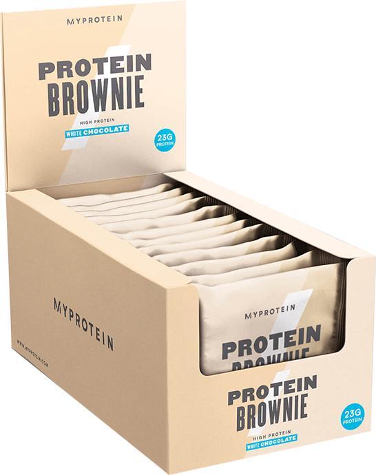 Image du produit MyProtein Brownie aux protéines (12 x 75g) (Chocolat blanc, 12 pcs, 900 g)