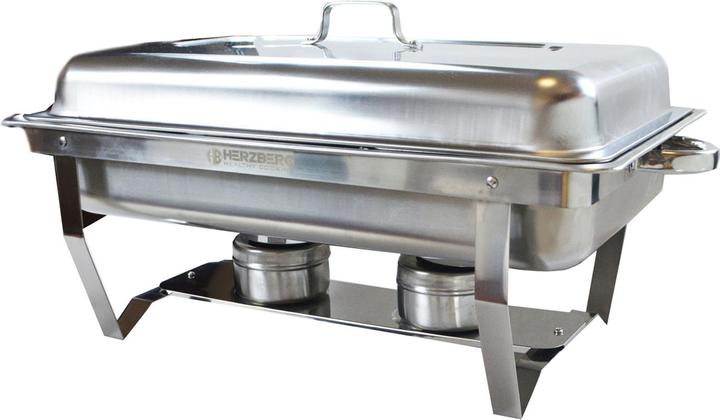 Herzberg Cooking Food warmer with 3 bowls