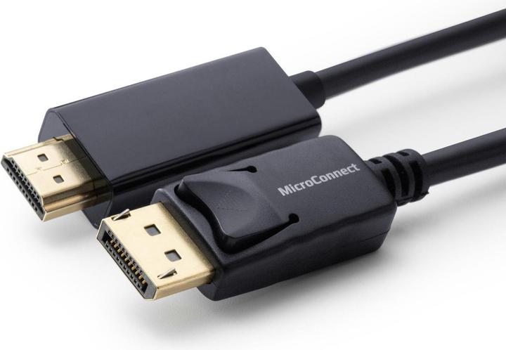 Immagine prodotto MicroConnect DisplayPort - HDMI (2 m, DisplayPort, HDMI)