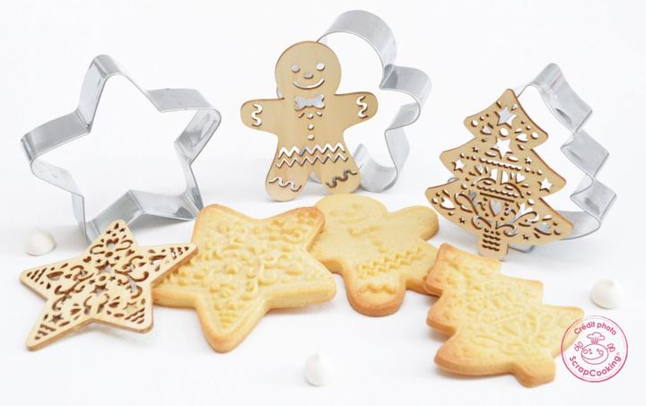 Immagine prodotto ScrapCooking Ausstechform + Holzpräger "Tannenbaum"