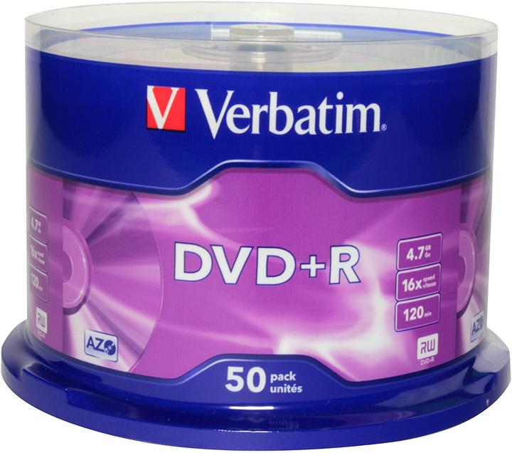 Produktbild Verbatim Dvd+R (50 x)