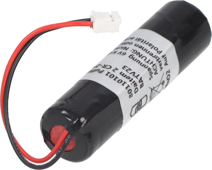 Produktbild AccuCell Batterie für Daitem 2 CR-2PE/BN, BATV-23, BATV23 (1 Stk., CR2, 850 mAh)