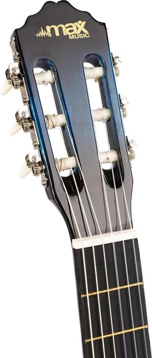 Actual product image Max Classical Guitar SoloArt Set Blue (Acoustic guitar set, Wood)