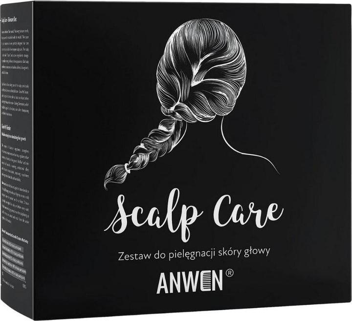 Produktbild Anwen ANWEN SET Scalp Care zestaw do pielęgnacji skóry głowy Grow Me Tender ziołowa wcierka rozgrzew