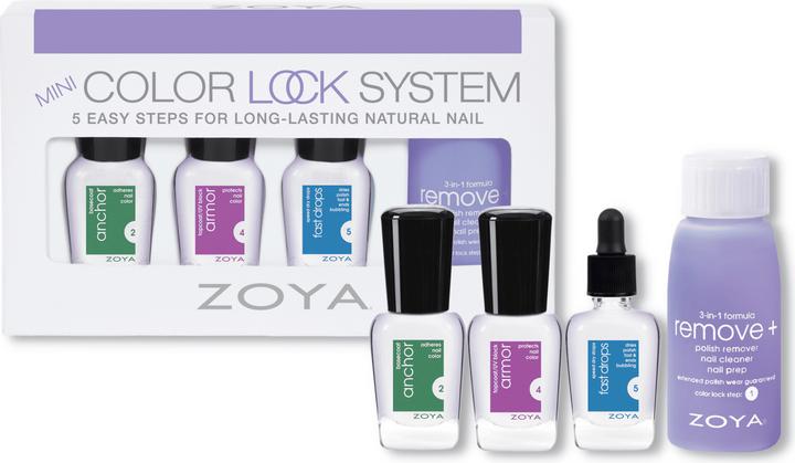 Actual product image Zoya Mini Colour Lock Kit (Base coat)