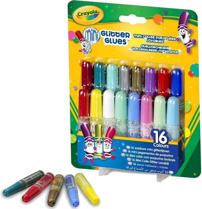 Actual product image Crayola Glitter glue sticks