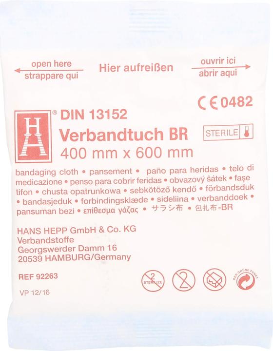 Image du produit Pansement pour brûlures 40X60, 1 pc VER