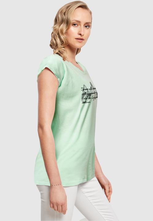 Produktbild Merchcode Ladies Spring Saying Extended Shoulder Tee - 111667 (XS)
