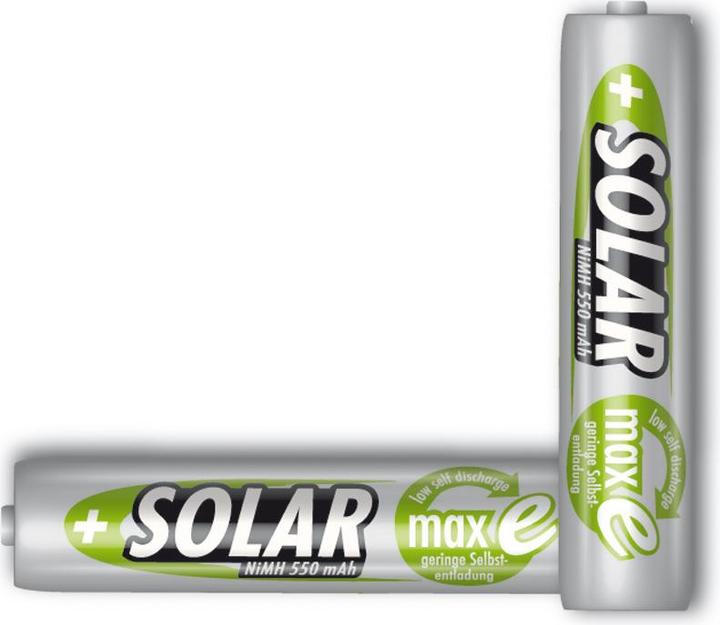 Produktbild Ansmann NiMH HR03 Sol (1 Stk., AAA, 550 mAh, Akku)