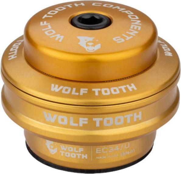 Wolf Tooth Premium headset upper part, 1 1/8", EC34/28.6/H35, tall, gold