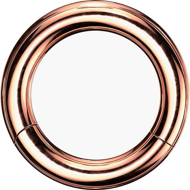 Produktbild Star Piercing Segmentring klappbar rosegold (Chirurgenstahl 316L, ohne Messing)