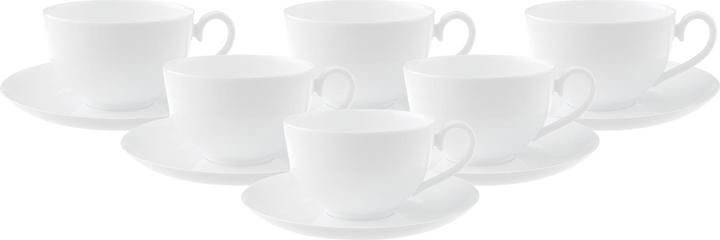 Produktbild Villeroy & Boch Café au Lait Tassen mit Untertassen Royal (400 ml, 6 x)