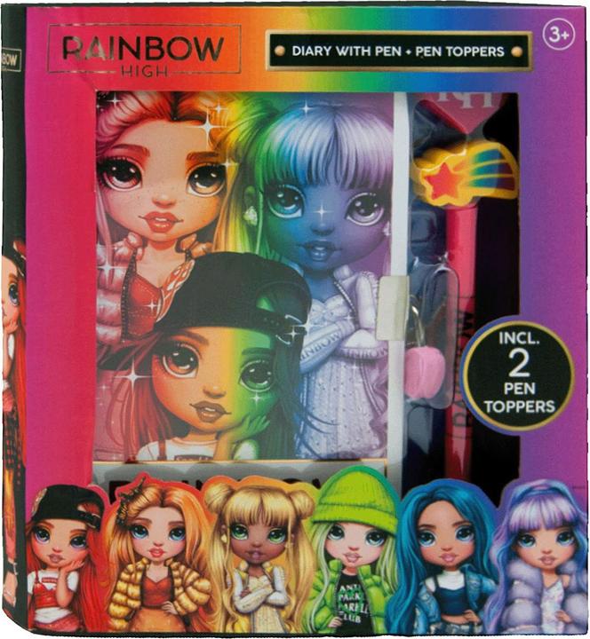 Image du produit Journal Rainbow High avec stylos