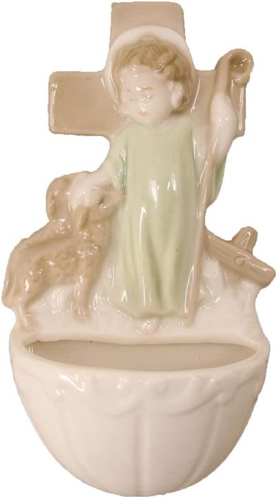 Produktbild Dekoprojekt Heiligenfigur Weihwasserkessel Guter Hirte