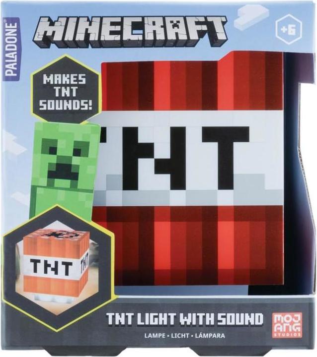 Productafbeelding Paladone Products Minecraft TNT licht met geluid