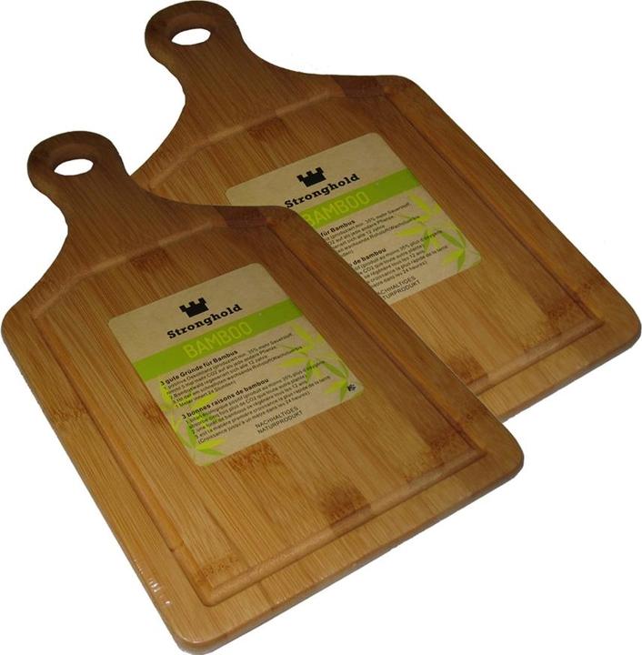Produktbild Stronghold Bambusholz Schneidbretter, 33x18cm