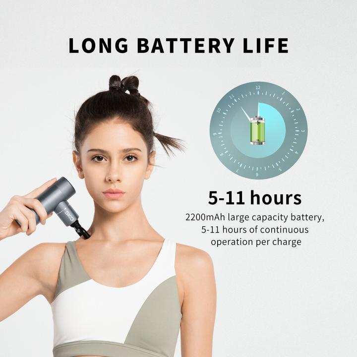 Actual product image SKG Massage gun