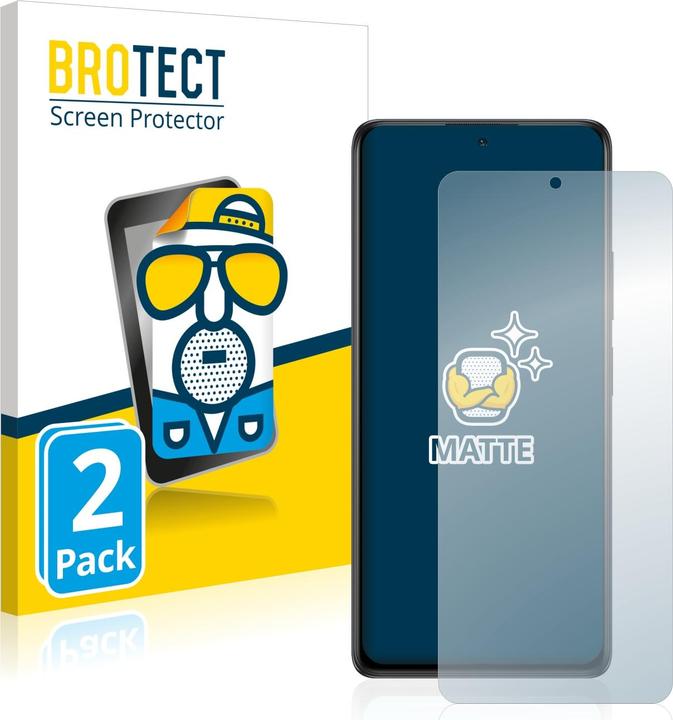 Image du produit BROTECT Film de protection antireflet Protection d'écran mat (2 pièce(s), Xiaomi Redmi Note 10)