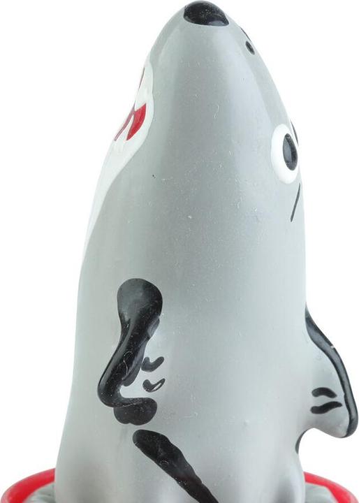 Actual product image Erco Hand-painted joke condom "Shark" made of natural rubber latex (1 pcs.)