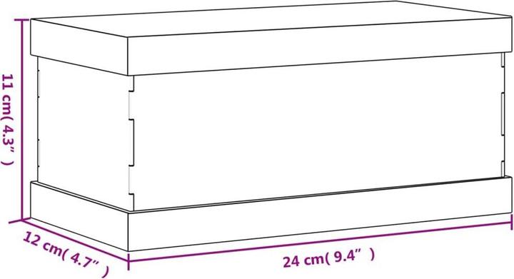 Immagine prodotto VidaXL Joses (24 x 12 x 11 cm)