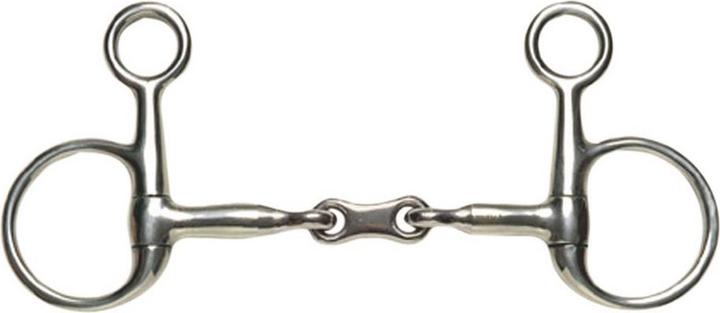 Actual product image Korsteel Stainless steel French link snaffle bit II