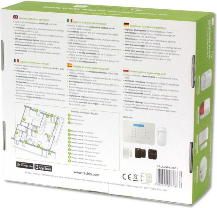 Produktbild Techly I-ALARM-KIT001