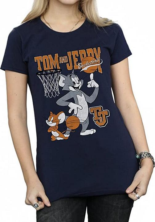 Produktbild Tom & Jerry Spinning Basketball TShirt (M)
