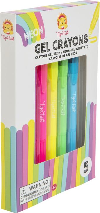 Immagine prodotto Tiger Tribe Gelati - Neon - 5 pezzi (Multicolore, 5 x)