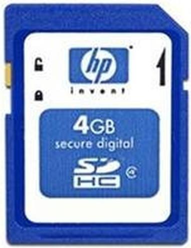 Actual product image HPE 580387-B21, 4GB SD memory card (4 GB, SDHC)