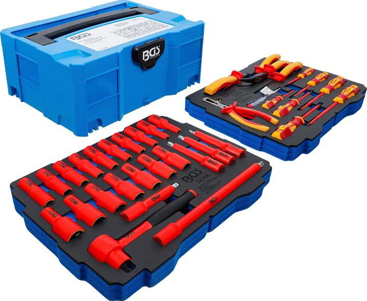 Produktbild BGS VDE-Zangen- / Schraubendreher- und Steckschlüssel-Satz | systainer® | 36-tlg. (36 Teile)