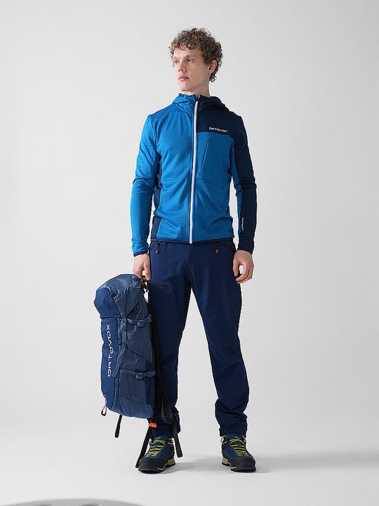 Immagine prodotto Ortovox Giacca con cappuccio in pile a griglia leggera (XL)