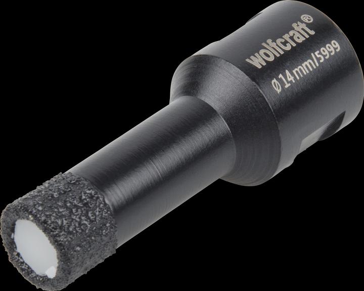 Produktbild wolfcraft wolfcraft 1 Diamantbestr. Bohrkrone für WS ø14mm (14 Millimeter)