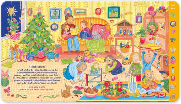 Produktbild Mein erstes Wimmelbuch von Weihnachten (Deutsch, Vera Lörks, Sophie Schmid, 2024)