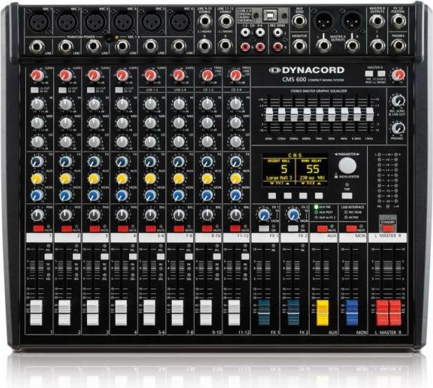 Image du produit Dynacord CMS 600-3 (Studio et mixeur live)