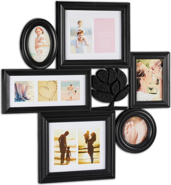 Relaxdays Portafoto-da-10 (17 x 12 cm)