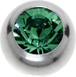 Image du produit Bijouteria Embout de piercing (Acier inoxydable, Cristallin)
